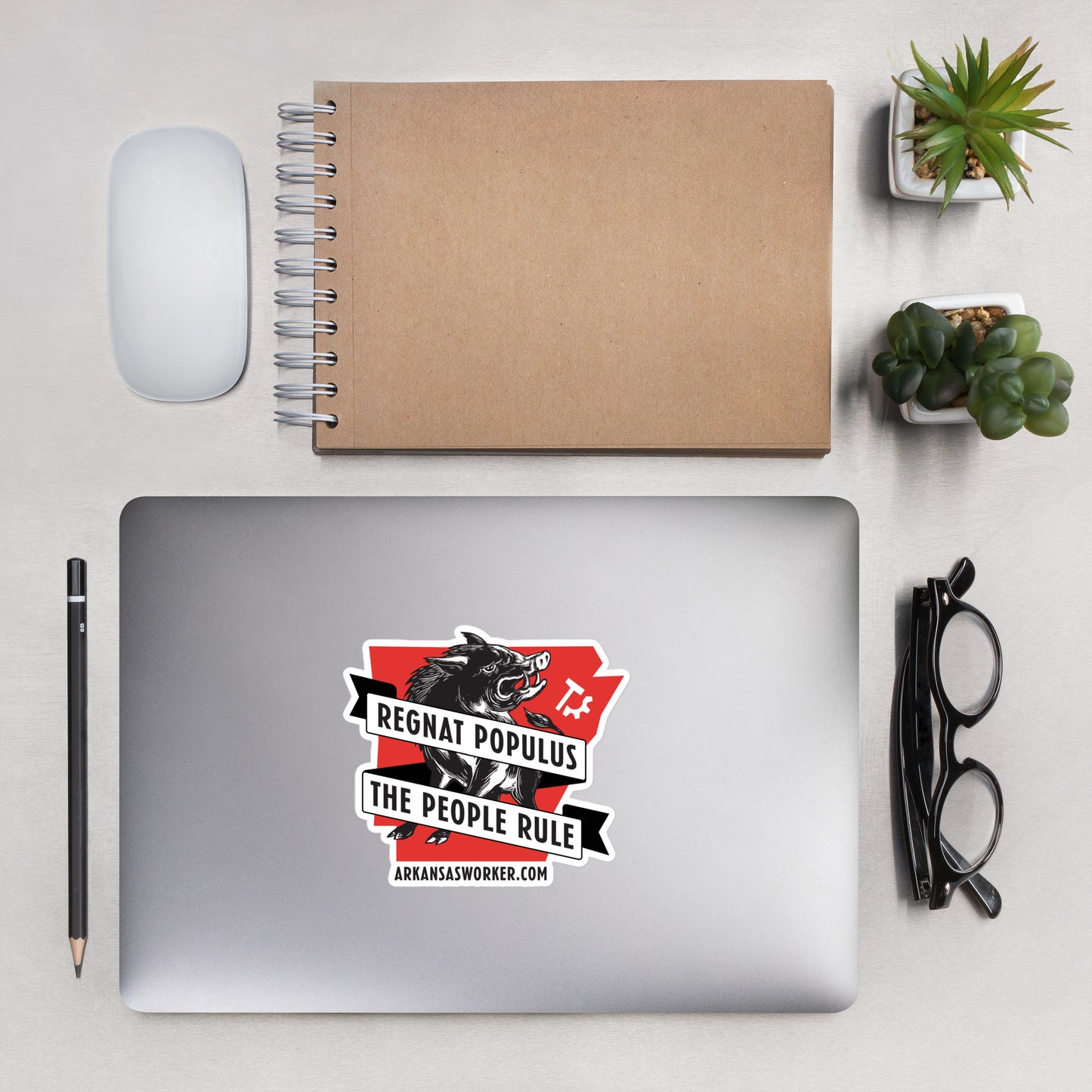 Regnat Populus Stickers